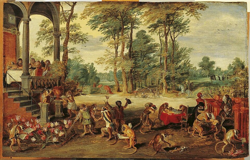 Satire on Tulip Mania by Jan Brueghel the Younger